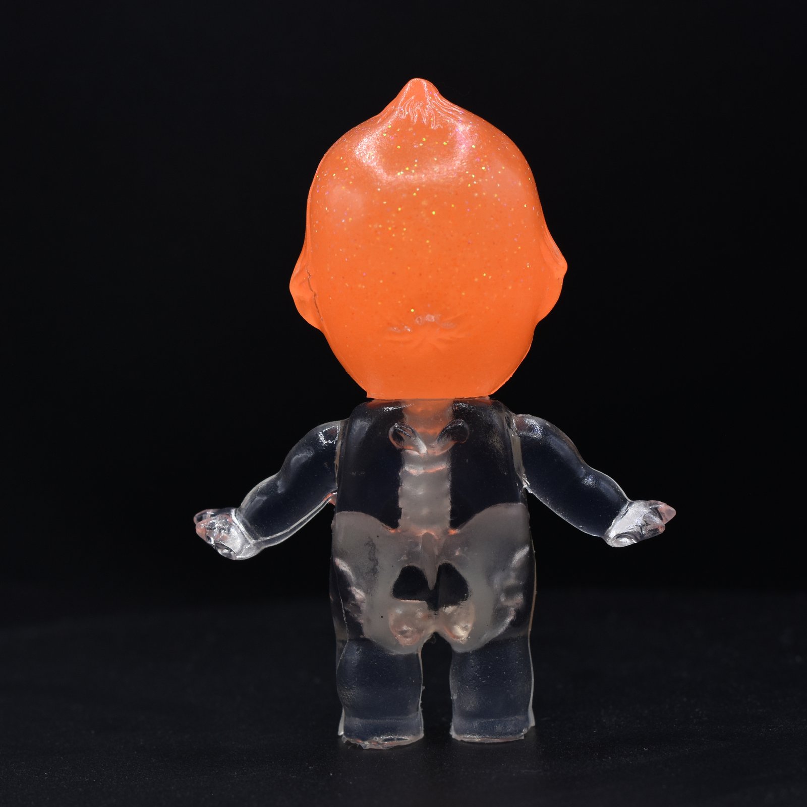 Orange Glow in the Dark Ghost Halloween Special Kilos Kewties 3
